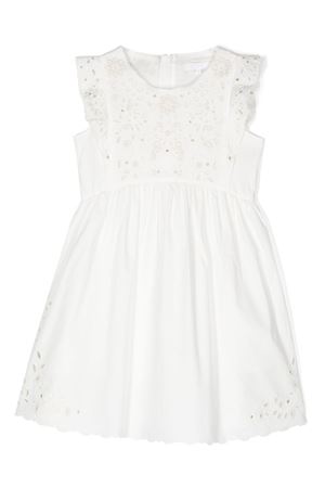 Abito in cotone bianco CHLOE' KIDS | C12922117